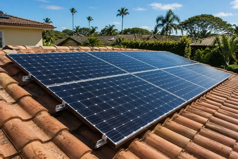 Installation de panneaux solaires à Brach